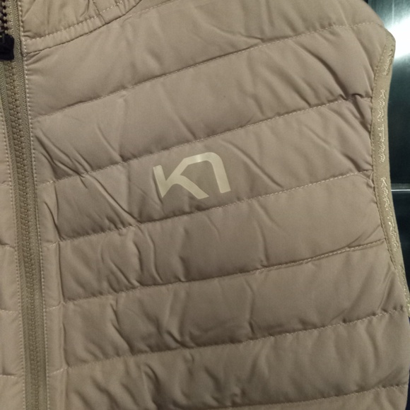 Kari Traa Eva- Down  Vest- Women's- SZ XL NWT-Taupe colour - Picture 4 of 8